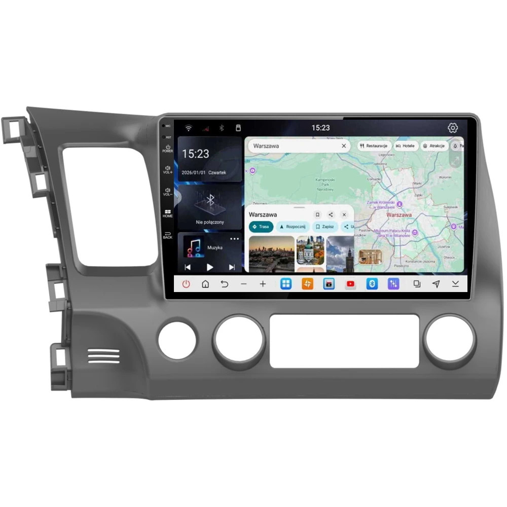 Stacja multimedialna Honda Civic 2006 - 2010 GMS 6674RK Navix