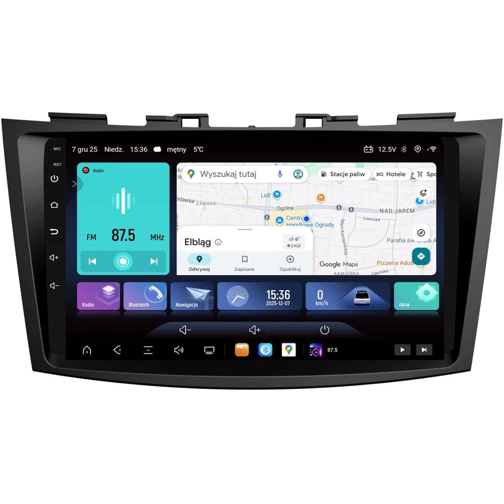 Stacja multimedialna Suzuki Swift 2010 - 2017 GMS 9885EV Navix