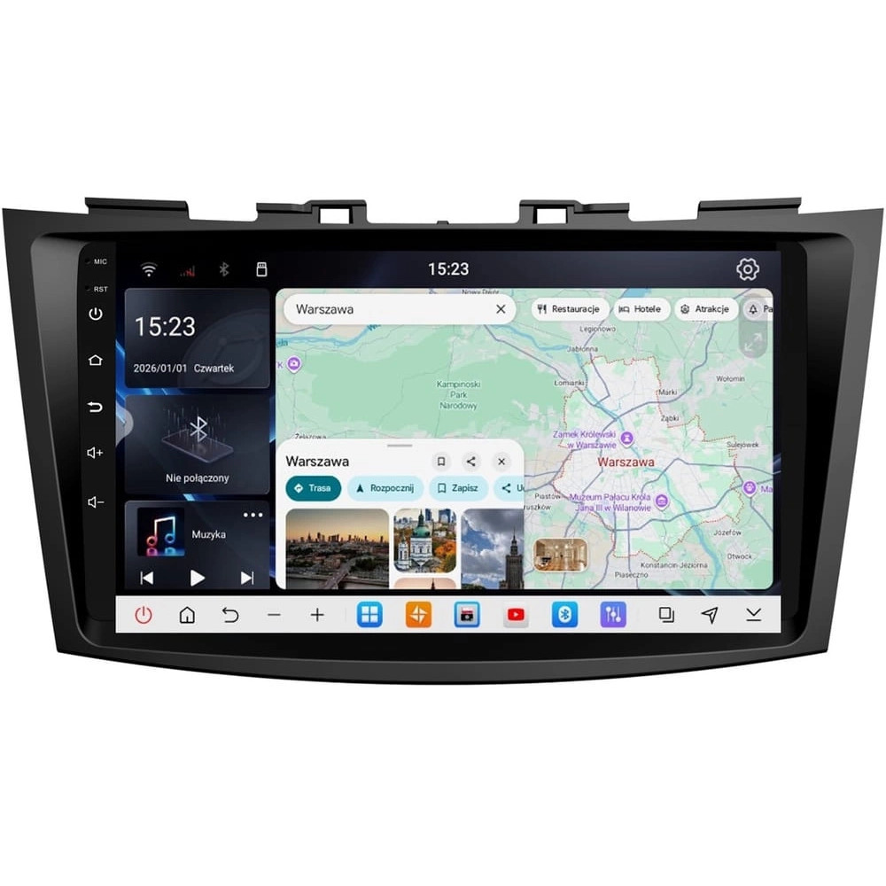 Stacja multimedialna Suzuki Swift 2010 - 2017 GMS 6675RK Navix