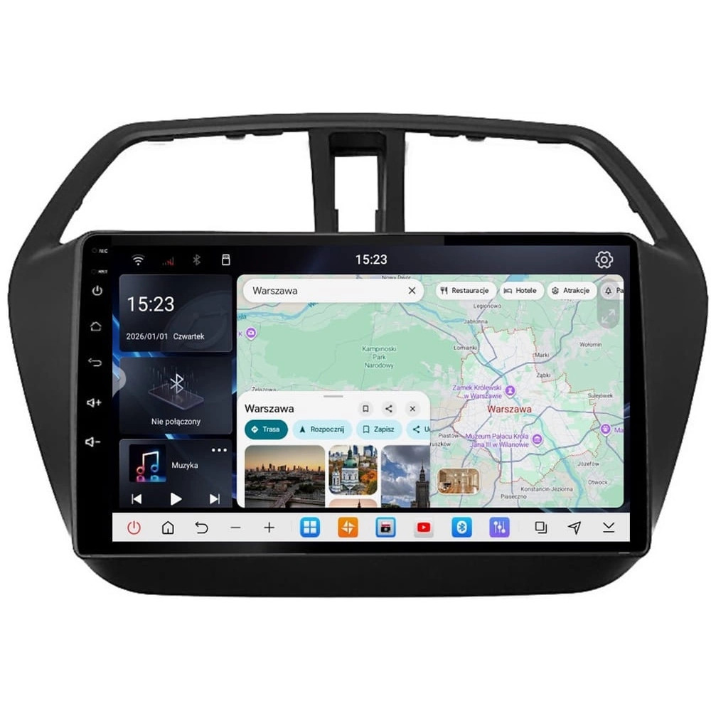 Stacja multimedialna Suzuki S-Cross 2013 - 2021 GMS 6675RK Navix