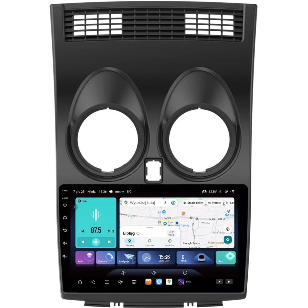 Stacja multimedialna Nissan Qashqai 2006 - 2013 GMS 9885EV Navix