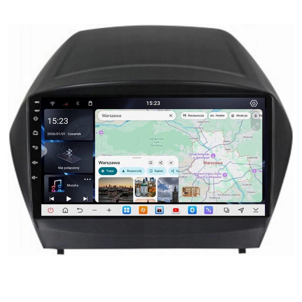 Stacja multimedialna Hyundai IX35 2009 - 2015 GMS 6675RK Navix