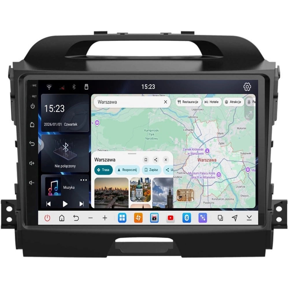 Stacja multimedialna Kia Sportage 2010 - 2015 GMS 6675RK Navix