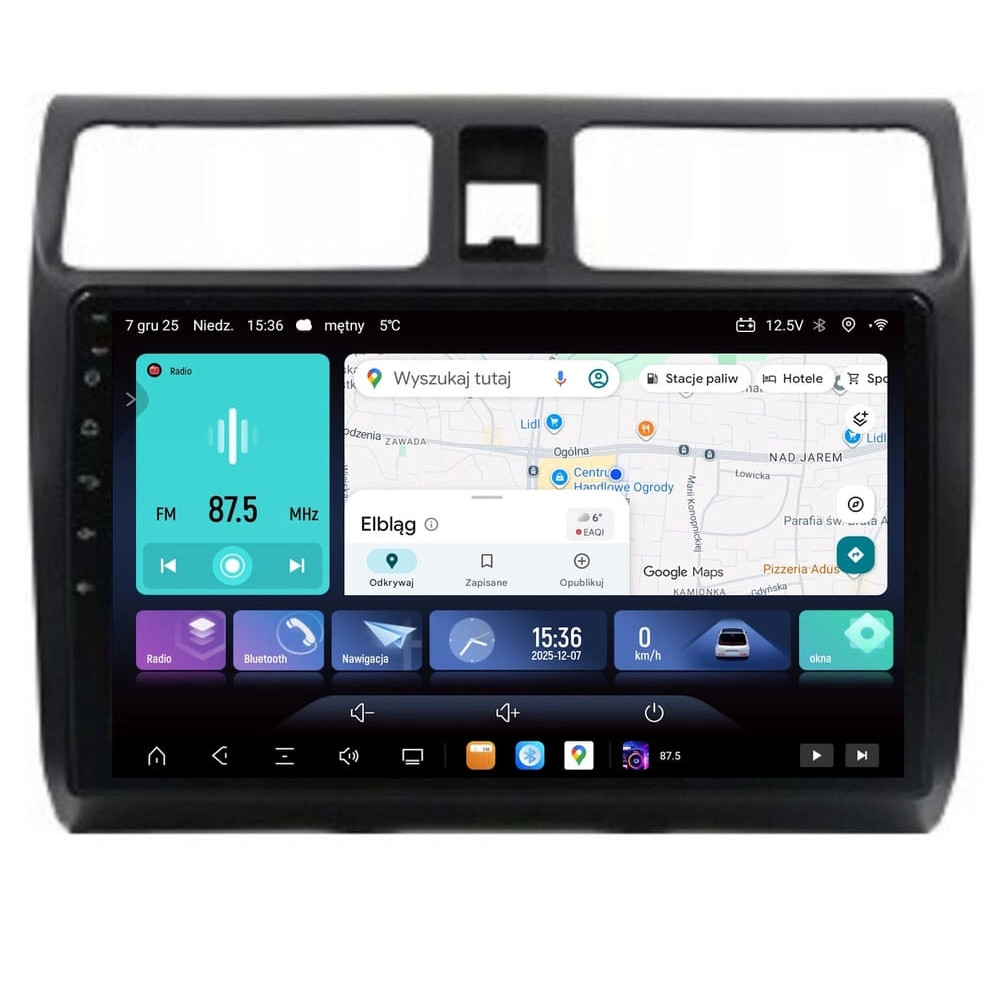 Stacja multimedialna Suzuki Swift 2004 - 2009 GMS 9884EV Navix