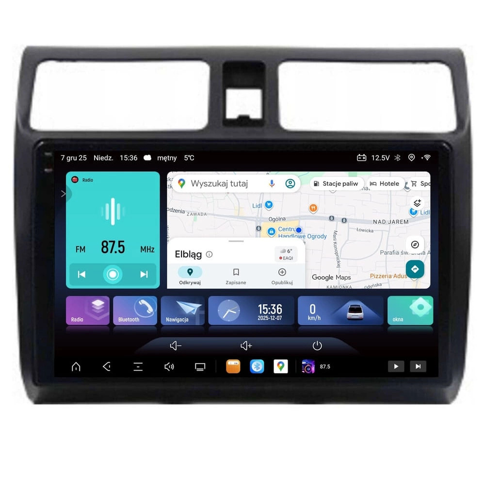 Stacja multimedialna Suzuki Swift 2004 - 2009 GMS 9886EV Navix