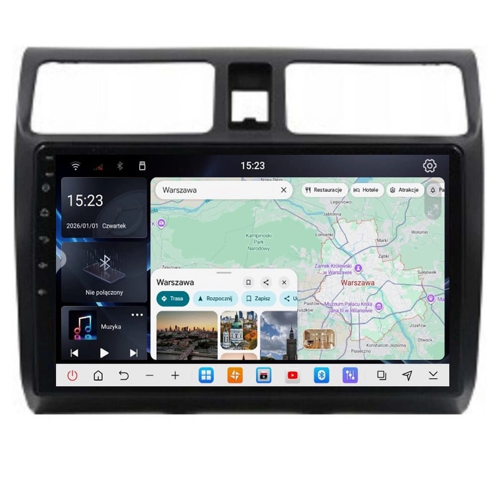 Stacja multimedialna Suzuki Swift 2004 - 2009 GMS 6674RK Navix