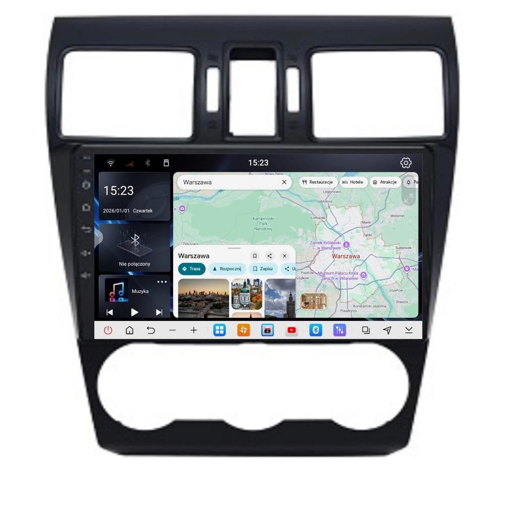 Stacja multimedialna Subaru Forester 2012 - 2015 GMS 6675RK Navix