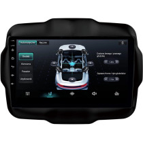 Stacja multimedialna Jeep Renegade 2014 - 2020 GMS 6675RK Navix