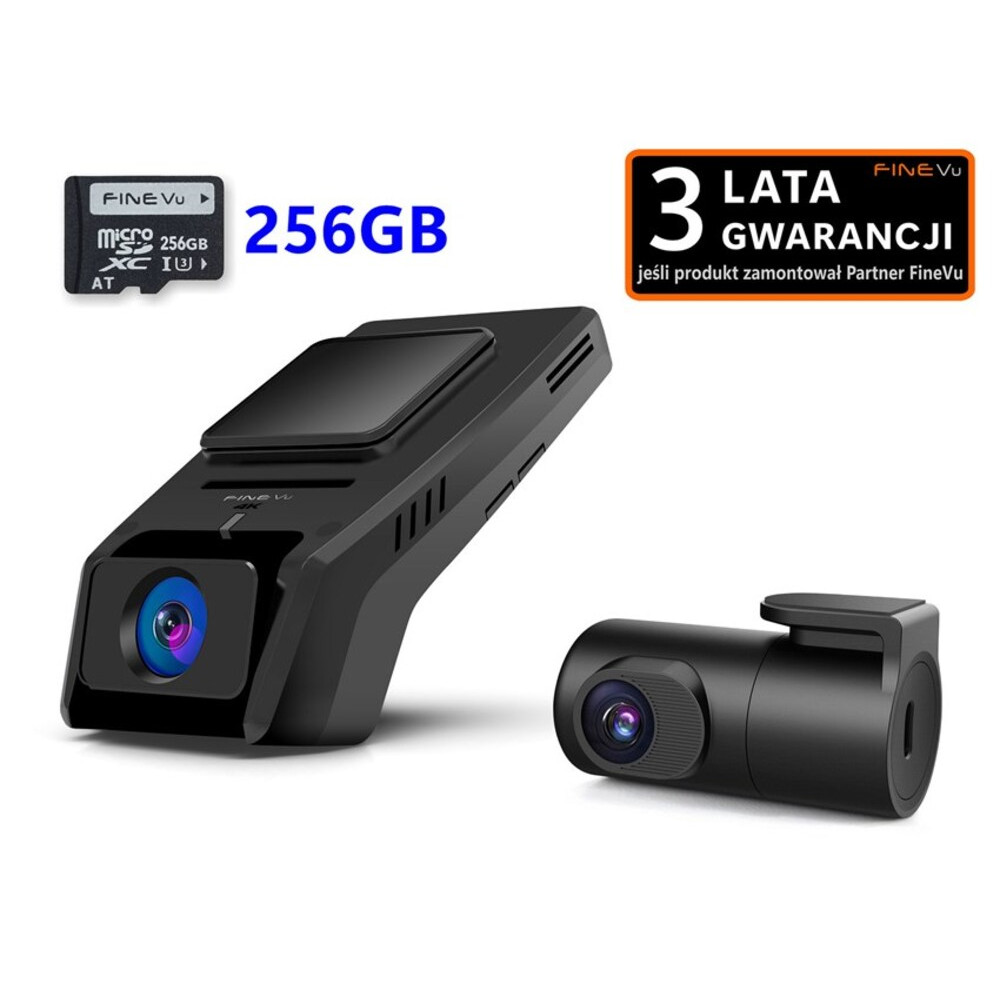 Rejestrator Jazdy FineVu GX1600 karta 256GB
