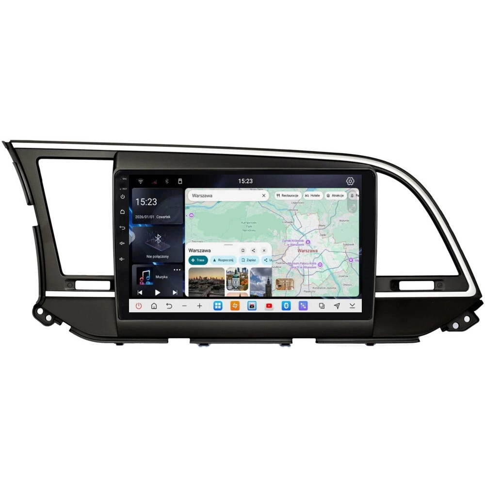 Stacja multimedialna Hyundai Elantra 2016 - 2018 GMS 6675RK Navix