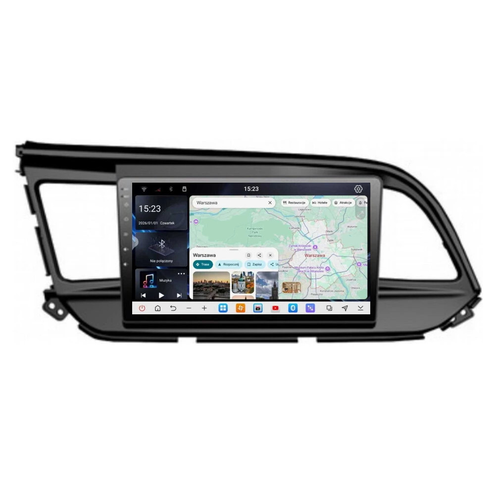 Stacja multimedialna Hyundai Elantra 2018 - 2020 GMS 6675RK Navix