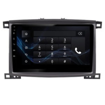 Stacja multimedialna Toyota Land Cruiser J100 2002 - 2007 z automatyczną klimatyzacją GMS 6674RK Navix