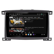 Stacja multimedialna Toyota Land Cruiser J100 2002 - 2007 z automatyczną klimatyzacją GMS 9886EV Navix