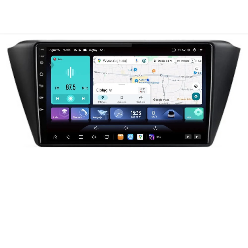 Stacja multimedialna Skoda Fabia 2014 - 2018 GMS 9885EV Navix